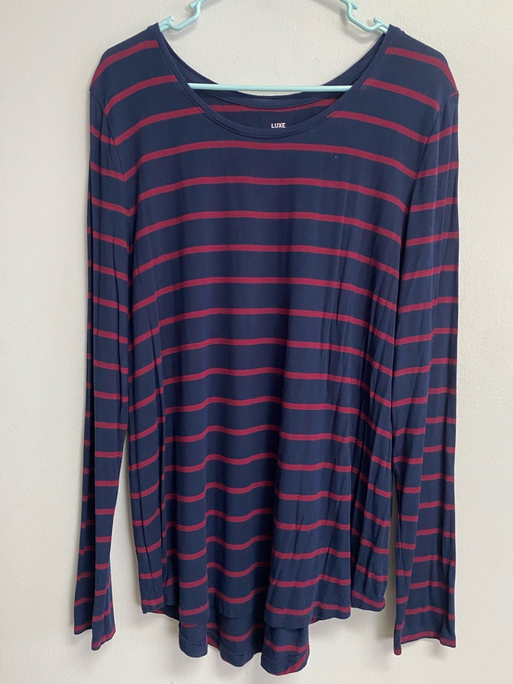 GAP LUXE LONG SLEEVED TOP - LARGE